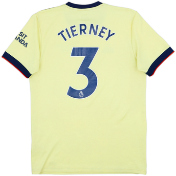 2021-22 Arsenal Away Shirt Tierney #3 - 4/10 - (M)