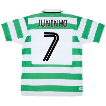 2004-05 Celtic Home Shirt Juninho #7 - 7/10 - (M)