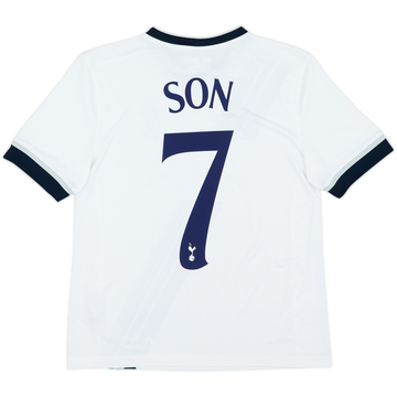 2015-16 Tottenham Home Shirt Son #7 - 7/10 - (XL.Boys)