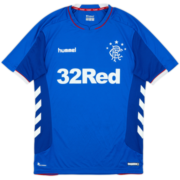 2018-19 Rangers Home Shirt - 9/10 - (M)