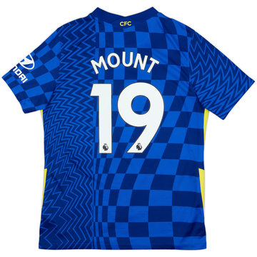 2021-22 Chelsea Home Shirt Mount #19 - 7/10 - (L)