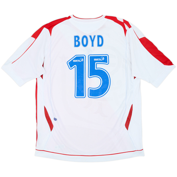 2006-07 Rangers Away Shirt Boyd #15 - 5/10 - (XL)