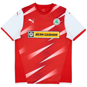 2021-23 Cliftonville Home Shirt - 4/10 - (L)