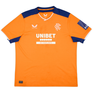2022-23 Rangers Third Shirt - 5/10 - (XXL)