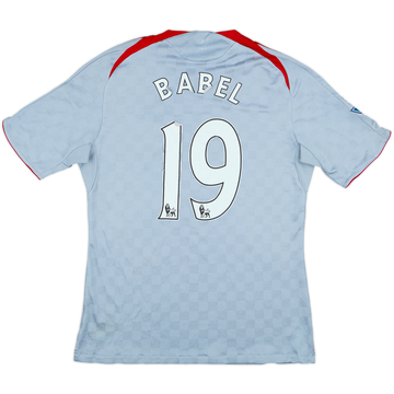 2008-09 Liverpool Away Shirt Babel #19 - 4/10 - (M)