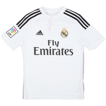 2014-15 Real Madrid Home Shirt - 4/10 - (L.Boys)