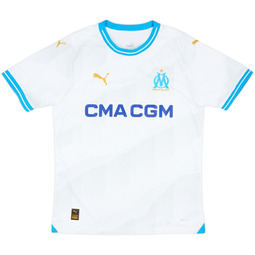 2023-24 Olympique Marseille Home Shirt - 10/10 - (M)