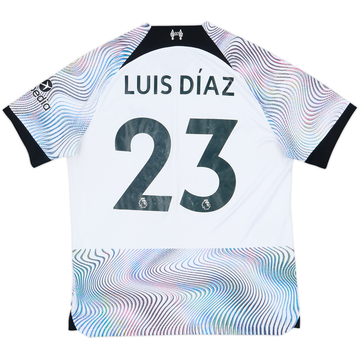 2022-23 Liverpool Away Shirt Luis Diaz #23 - 6/10 - (L)