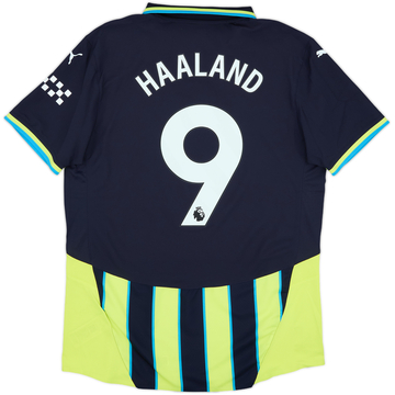 2024-25 Manchester City Authentic Away Shirt Haaland #9 (XL)