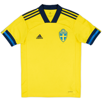 2020-21 Sweden Home Shirt - 7/10 - (S)
