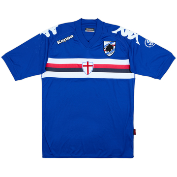 2013-14 Sampdoria Samp Camp Kappa Training Shirt - 6/10 - (S)