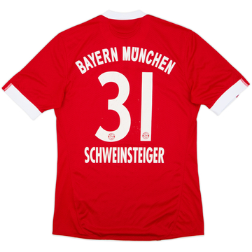 2009-10 Bayern Munich Home Shirt Schweinsteiger #31 - 5/10 - (S)