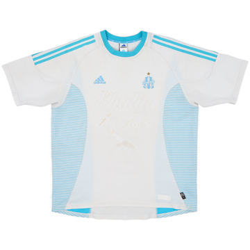 2002-03 Olympique Marseille Home Shirt - 3/10 - (XL)