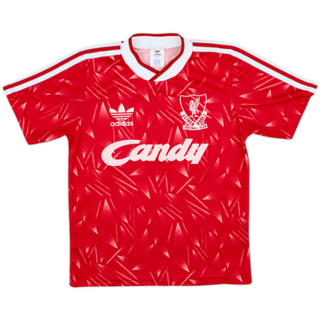 1989-91 Liverpool Home Shirt - 6/10 - (M.Boys)