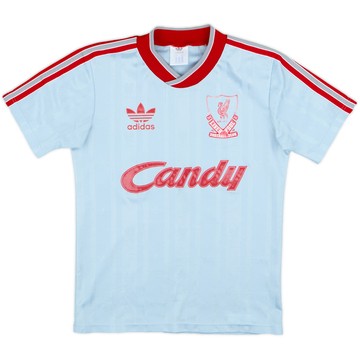 1988-89 Liverpool Away Shirt - 7/10 - (L.Boys)