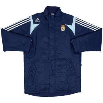 2007-08 Real Madrid adidas Padded Bench Coat - 6/10 - (M)