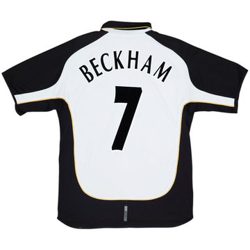 2001-02 Manchester United Centenary Away/Third Shirt Beckham #7 - 5/10 - (M)