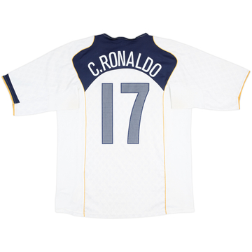 2004-06 Portugal Away Shirt C.Ronaldo #17 - 8/10 - (L)