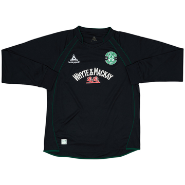 2007-08 Hibernian Away L/S Shirt - 8/10 - (M)