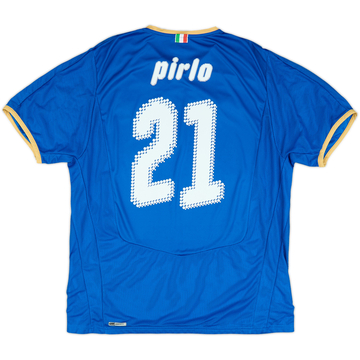 2007-08 Italy Home Shirt Pirlo #21
