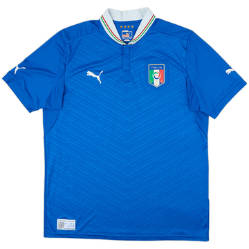 2012-13 Italy Home Shirt - 7/10 - (XL)