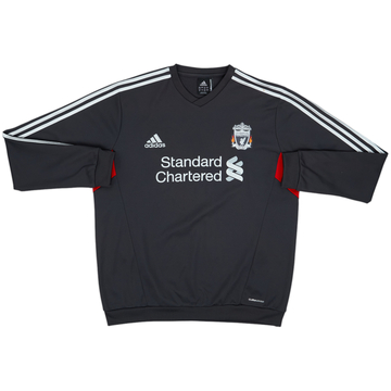 2011-12 Liverpool adidas Sweat Top - 9/10 - (XL)