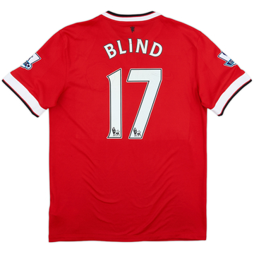 2014-15 Manchester United Home Shirt Blind #17 - 7/10 - (M)