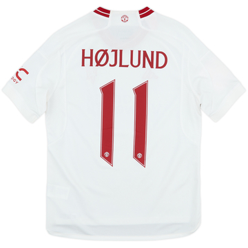2023-24 Manchester United Third Shirt Højlund #11 - 8/10 - (L.Boys)