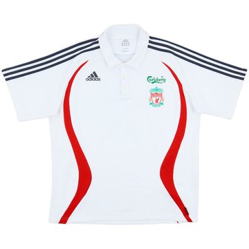 2006-07 Liverpool adidas Polo Shirt - 6/10 - (L)