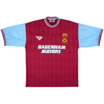 1993-95 West Ham 'Bobby Moore Memorial Match' Home Shirt - 8/10 - (XL)