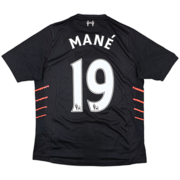 2016-17 Liverpool Away Shirt Mane #19 - 7/10 - (XL.Boys)