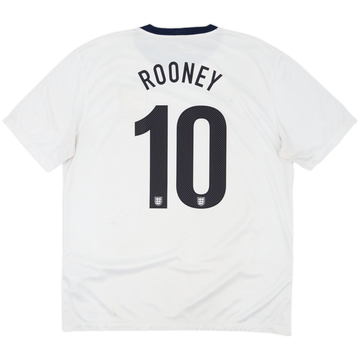 2013 England 150th Anniversary Home Shirt Rooney #10 - 6/10 - (XL)