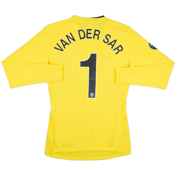2008-09 Manchester United GK Shirt Van Der Sar #1 - 7/10 - (L)