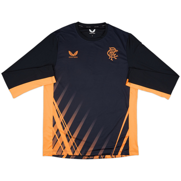 2020-21 Rangers Castore Training L/S Shirt - 10/10 - (L)