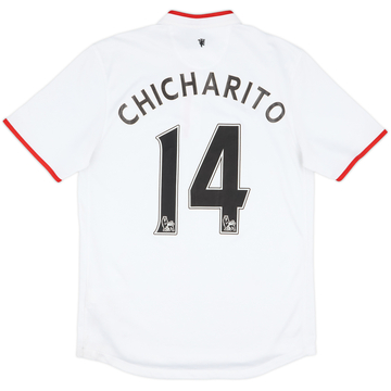 2012-14 Manchester United Away Shirt Chicharito #14 - 6/10 - (S)