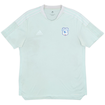 2021-22 Cardiff adidas Training Shirt - 8/10 - (L)