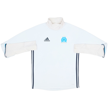 2016-17 Olympique Marseille adidas Sweat Top - 5/10 - (S)