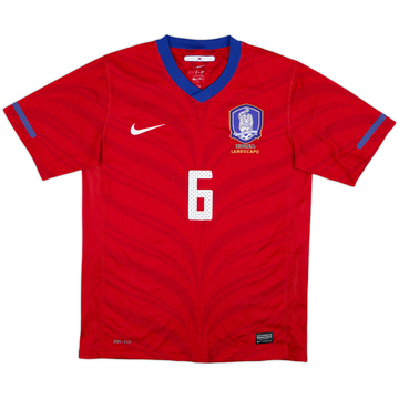 2010-12 South Korea Home Shirt #6 - 8/10 - (M)