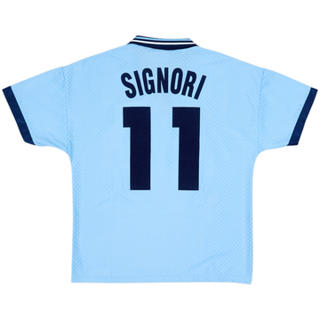 1995-96 Lazio Home Shirt Signori #11 - 9/10 - (M)