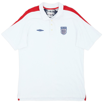 2004-06 England Umbro Polo Shirt - 6/10 - (XL)