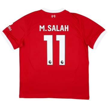 2023-24 Liverpool Home Shirt M.Salah #11 (L)