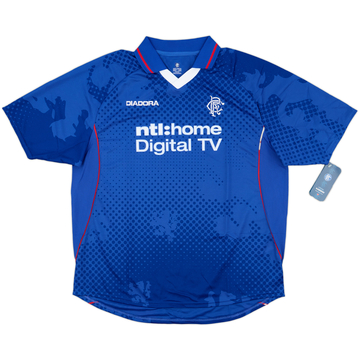 2002-03 Rangers Home Shirt (XL)