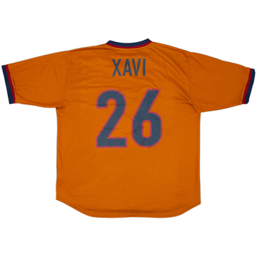 1998-00 Barcelona Third Shirt Xavi #26 - 7/10 - (XL)