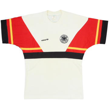 1990-92 Germany adidas Cotton Tee - 6/10 - (S)