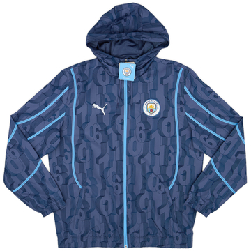 2024-25 Manchester City Puma Pre-Match Hooded Jacket
