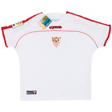 2002-03 Sevilla Home Shirt (S)