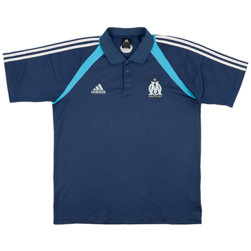 2004-05 Olympique Marseille adidas Polo Shirt - 8/10 - (L/XL)