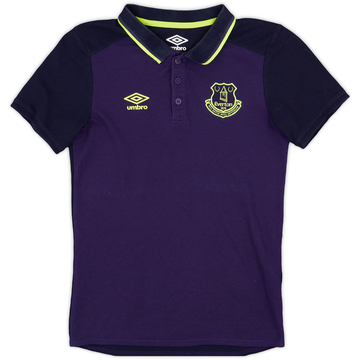 2017-18 Everton Umbro Polo Shirt - 9/10 - (L.Boys)