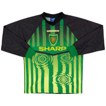 1997-98 Manchester United GK Shirt - 7/10 - (L.Boys)