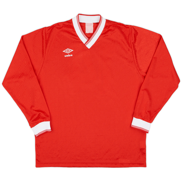 1990s Umbro Template L/S Shirt #14 - 9/10 - (L)